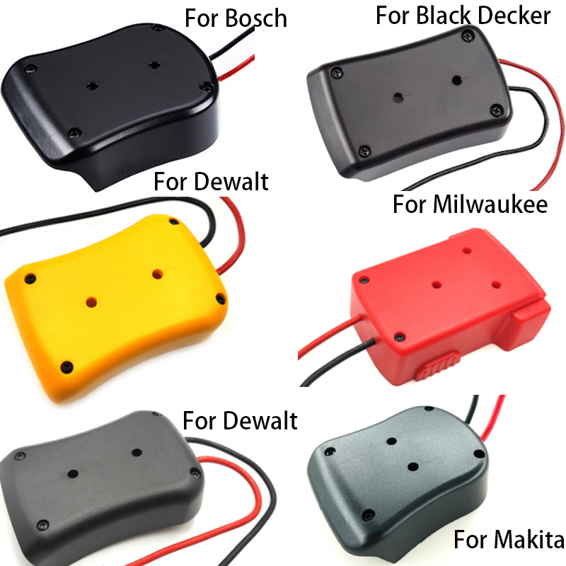 Smart Home Bosch - Makita/Bosch/Milwaukee/Dewalt/Black&Decker 18V Güç Konektörü Adaptörü Dock