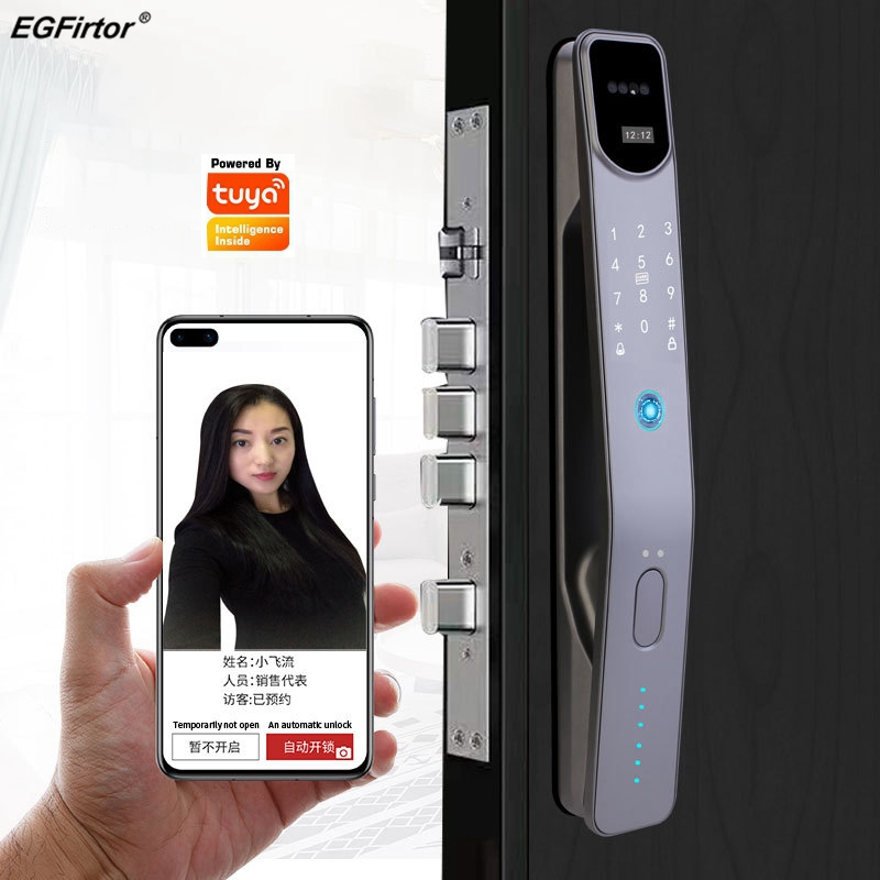 Wifi Doorbell Camera - Tuya Wifi elektronik parmak izi akıllı