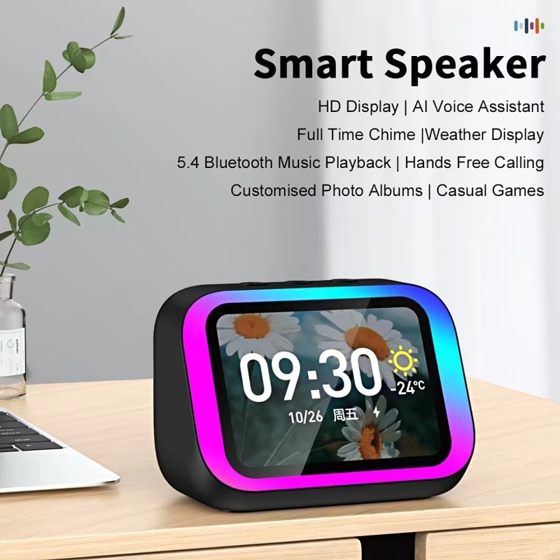 Smart Home Life - AI Sesli Asistan Bluetooth Hoparlör RGB