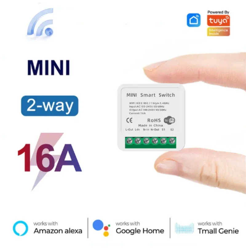 Smart Home Simple - Tuya Mini 16A WiFi anahtarı akıllı
