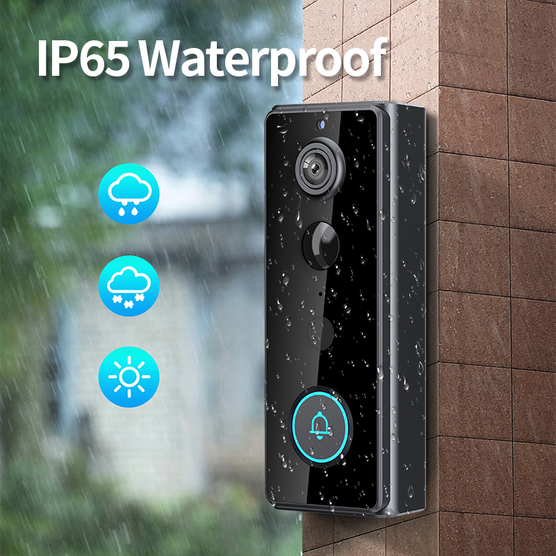 Wifi Doorbell Camera - 2MP 1080P Tuya APP Düşük Güç