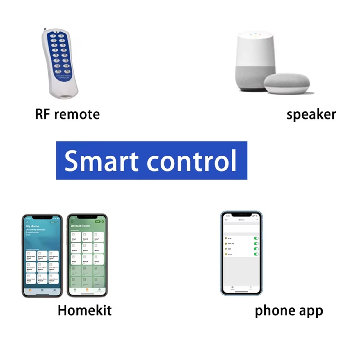 Smart Home Mqtt - KC868-A6 Geliştirme Kartı, MQTT, Web, HTTP,