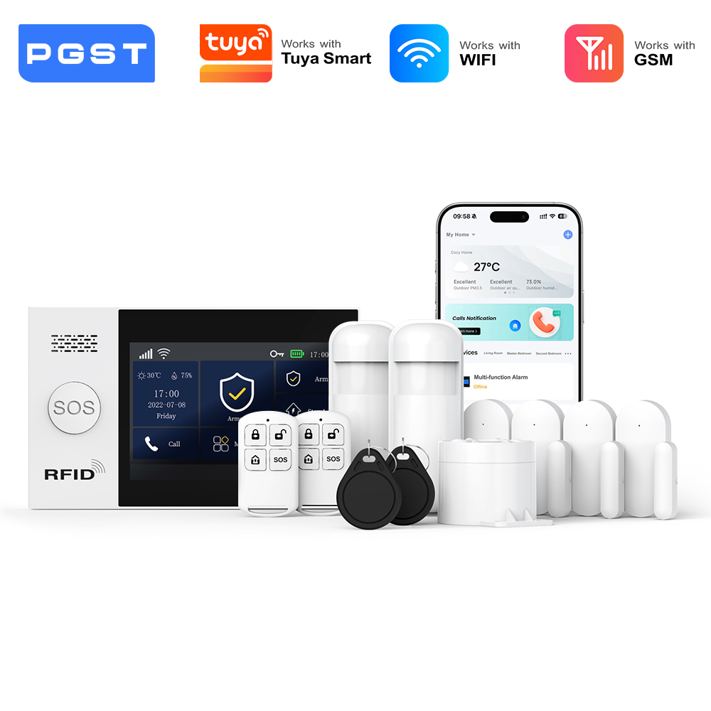 Smart Home Demo Kit - PGST 2G GSM WiFi Alarm Sistemi