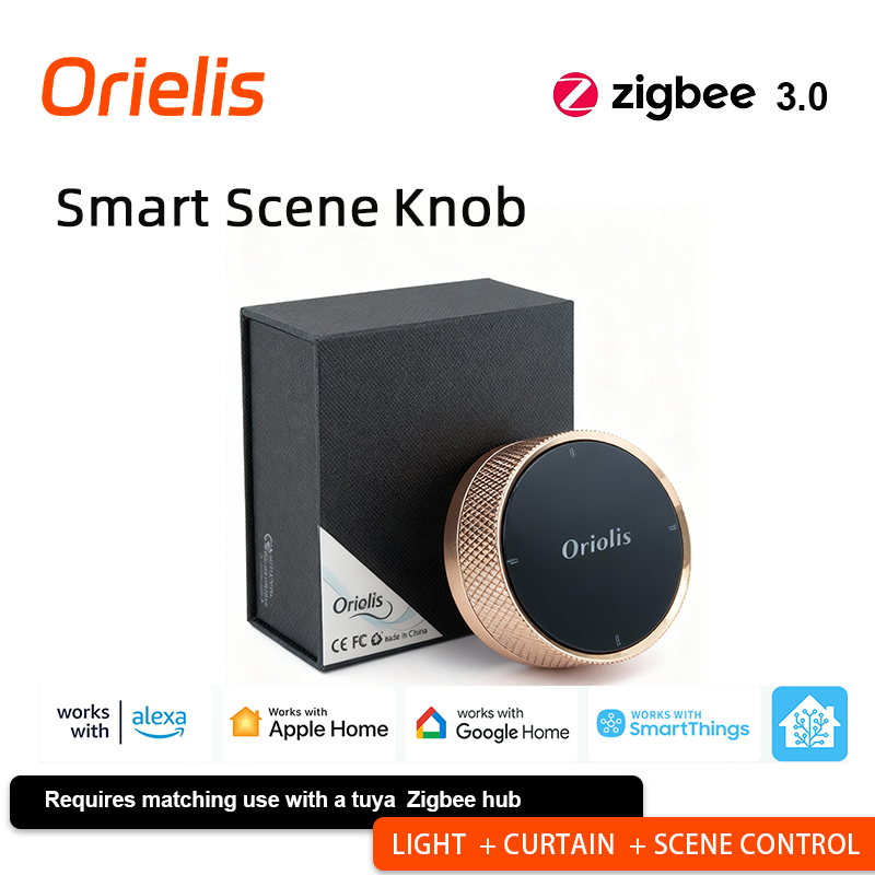 Smart Home Zigbee - ORIELIS Tuya Zigbee Akıllı Sahne Düğmesi