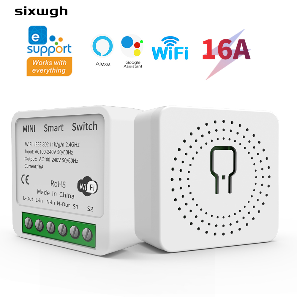 Smart Home Simple - Ewelink WiFi Akıllı Anahtar Mini 16A