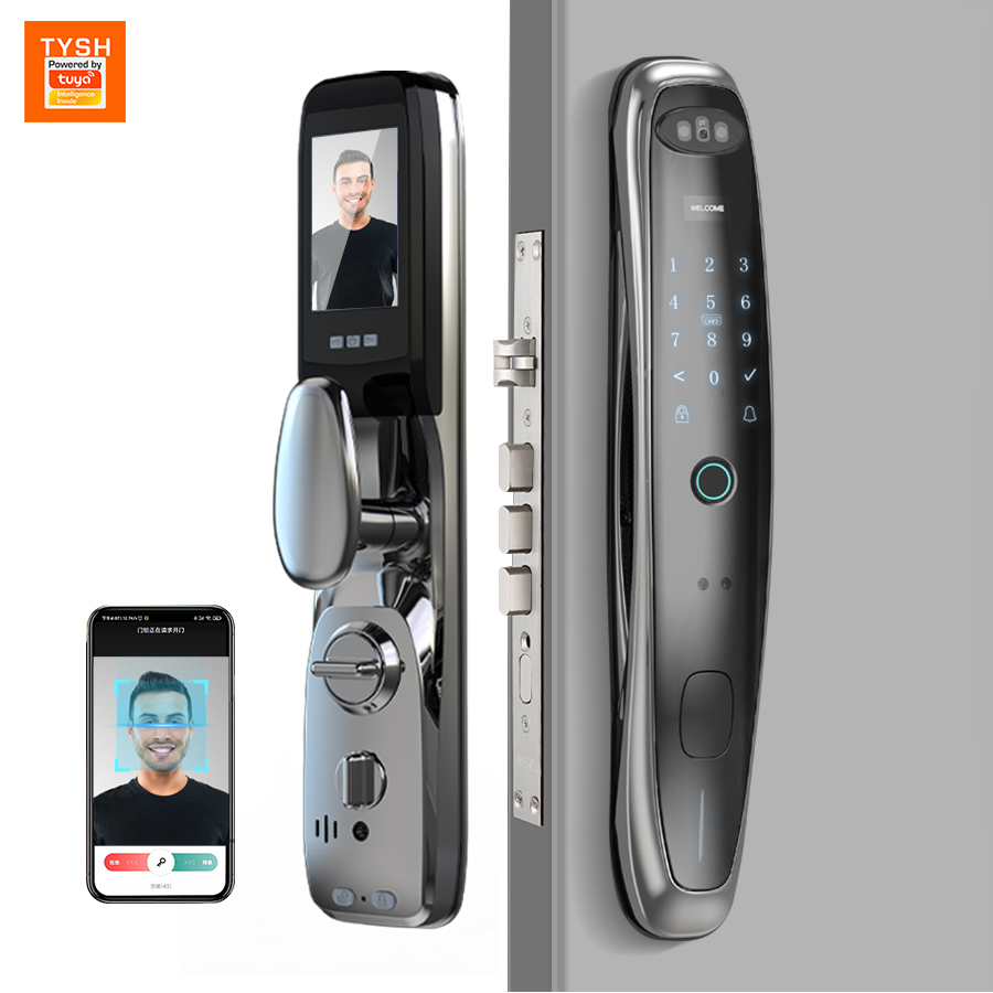 Wifi Doorbell Camera - Tuya WiFi Kamera Akıllı Kilit 3D