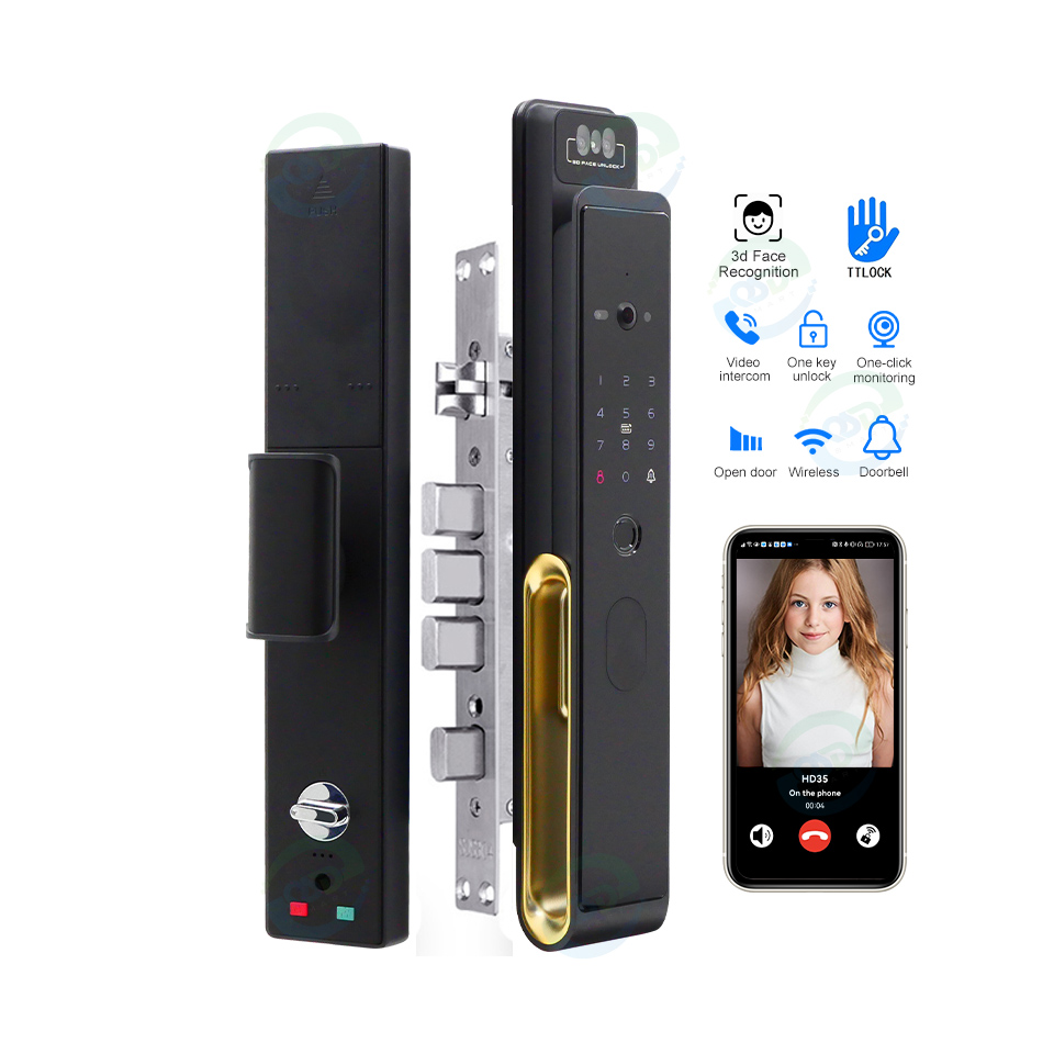 Wifi Doorbell Camera - WiFi Görüntülü İnterkomlu Yüz Tanımalı Kapı