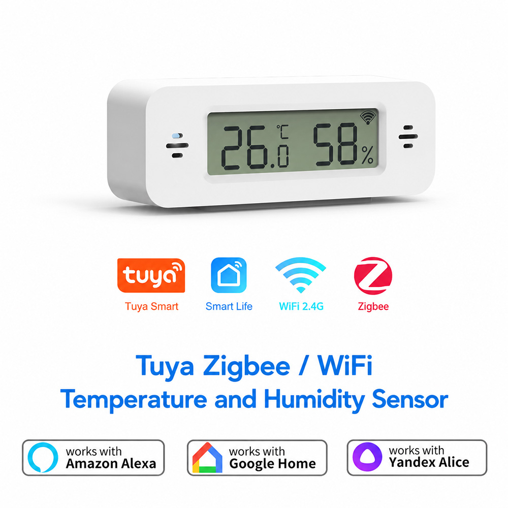Smart Home Simple - Tuya Zigbee WiFi Mini Sıcaklık ve