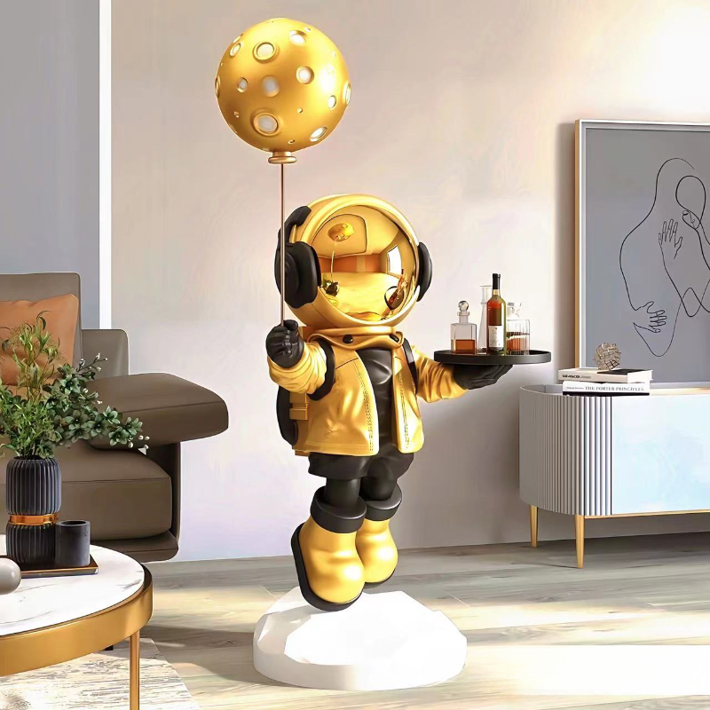 Smart Home Decor - Büyük Boy Yaratıcı Uzaylı Yerüstü Dekoratif