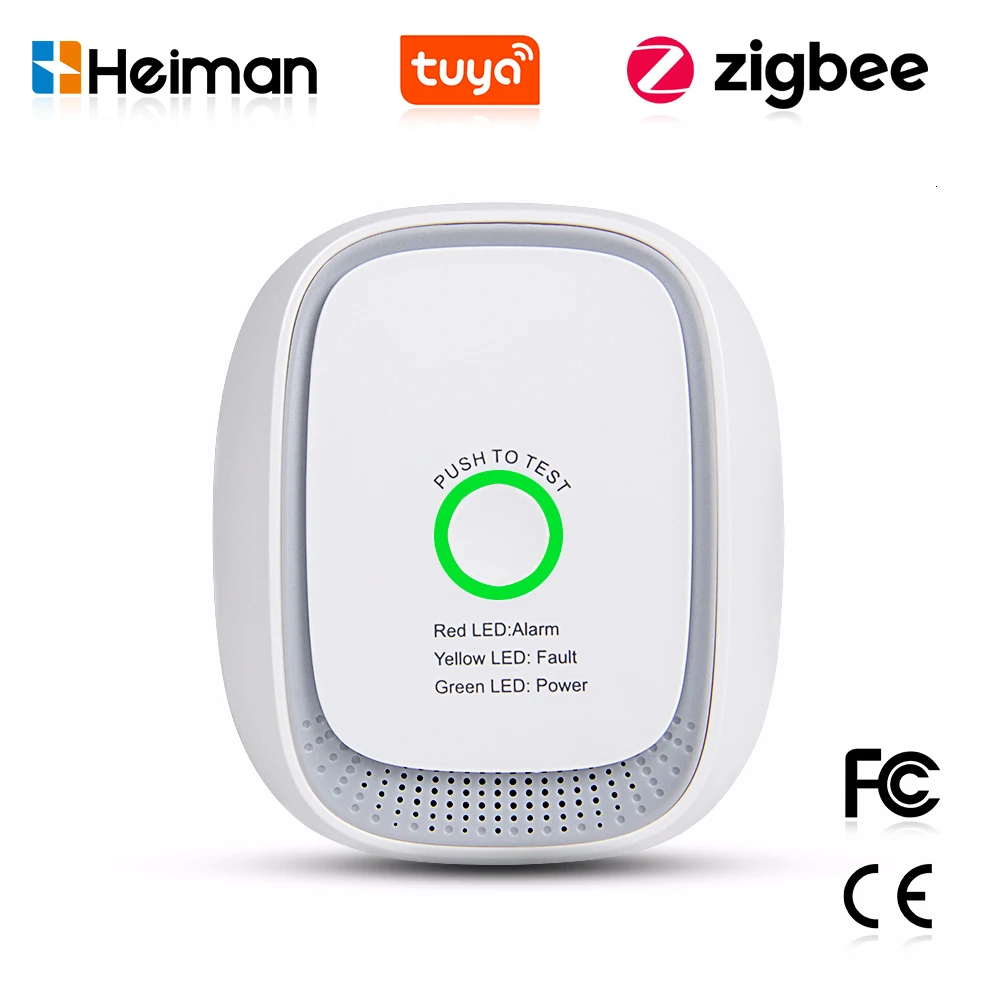 HEIMAN Zigbee Tuya Yanıcı Gaz  - Smart Home Zigbee incelemesi ve fiyatı