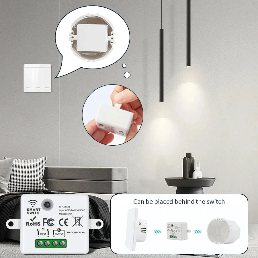 RF 433MHz Kablosuz Uzaktan Kum - Smart Home Simple incelemesi ve fiyatı