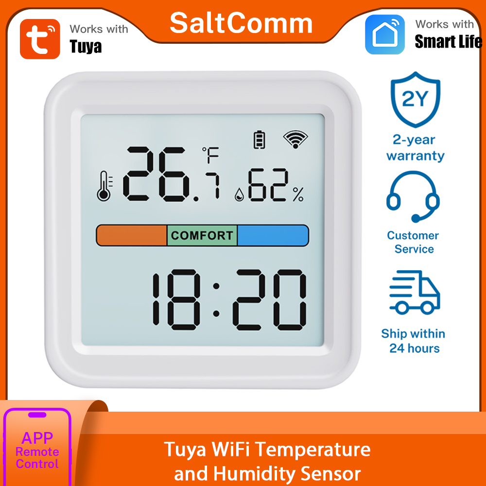 Tuya Yeni WiFi Sıcaklık Nem Se - Smart Home Life incelemesi ve fiyatı