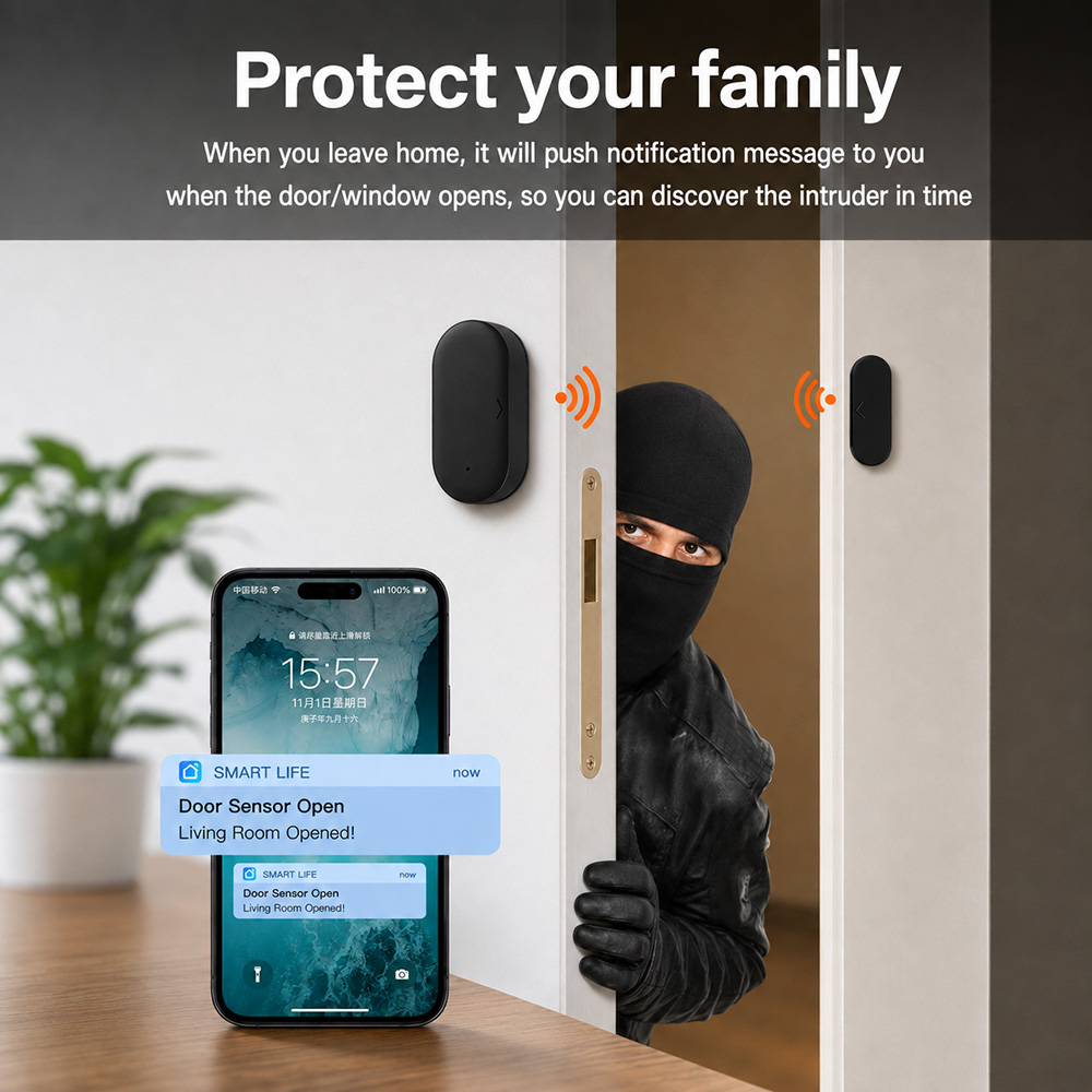 Tuya Zigbee 3.0 Mini Kapı Penc - Smart Home Simple incelemesi ve fiyatı