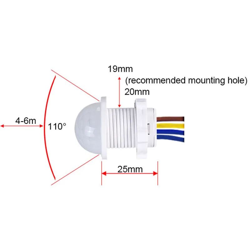 AC 110V 220V Mini hareket sens - Smart Home Simple incelemesi ve fiyatı