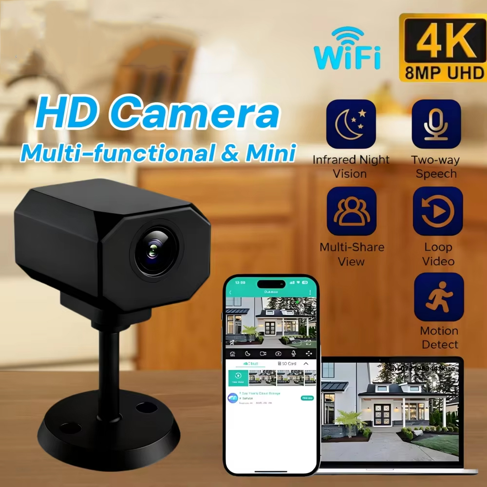 Ev İçin 4K HD WiFi Güvenlik Ka - Smart Home Design incelemesi ve fiyatı