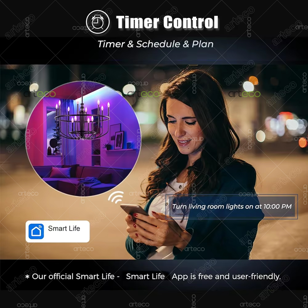 Tuya E14 Mum Lamba Akıllı Yaşa - Smart Home Decor incelemesi ve fiyatı