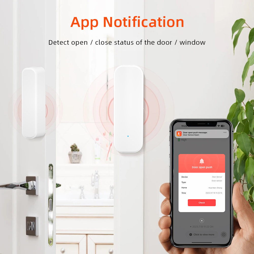 Tuya WiFi Kapı ve Pencere Sens - Door Window Sensor incelemesi ve fiyatı