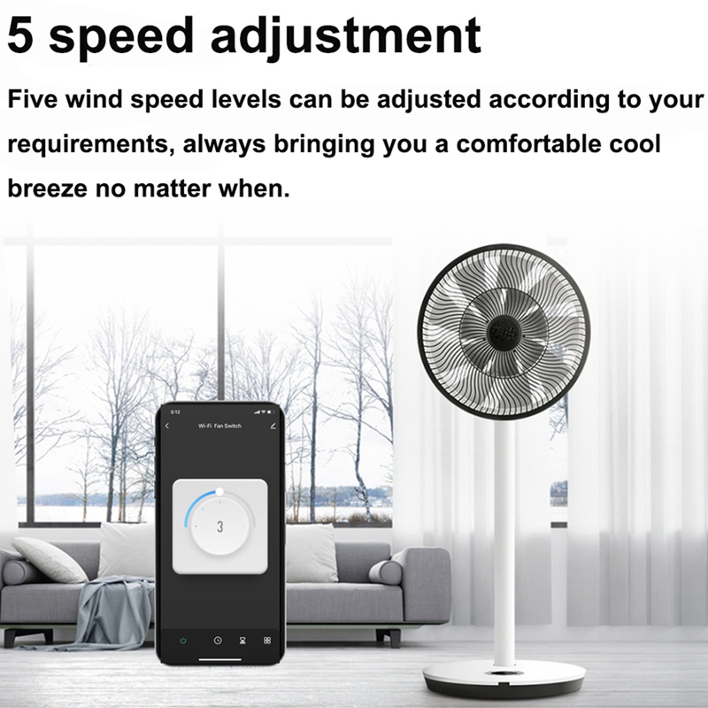 Akıllı Wifi Fan Anahtarı 5 Hız - Smart Home incelemesi ve fiyatı