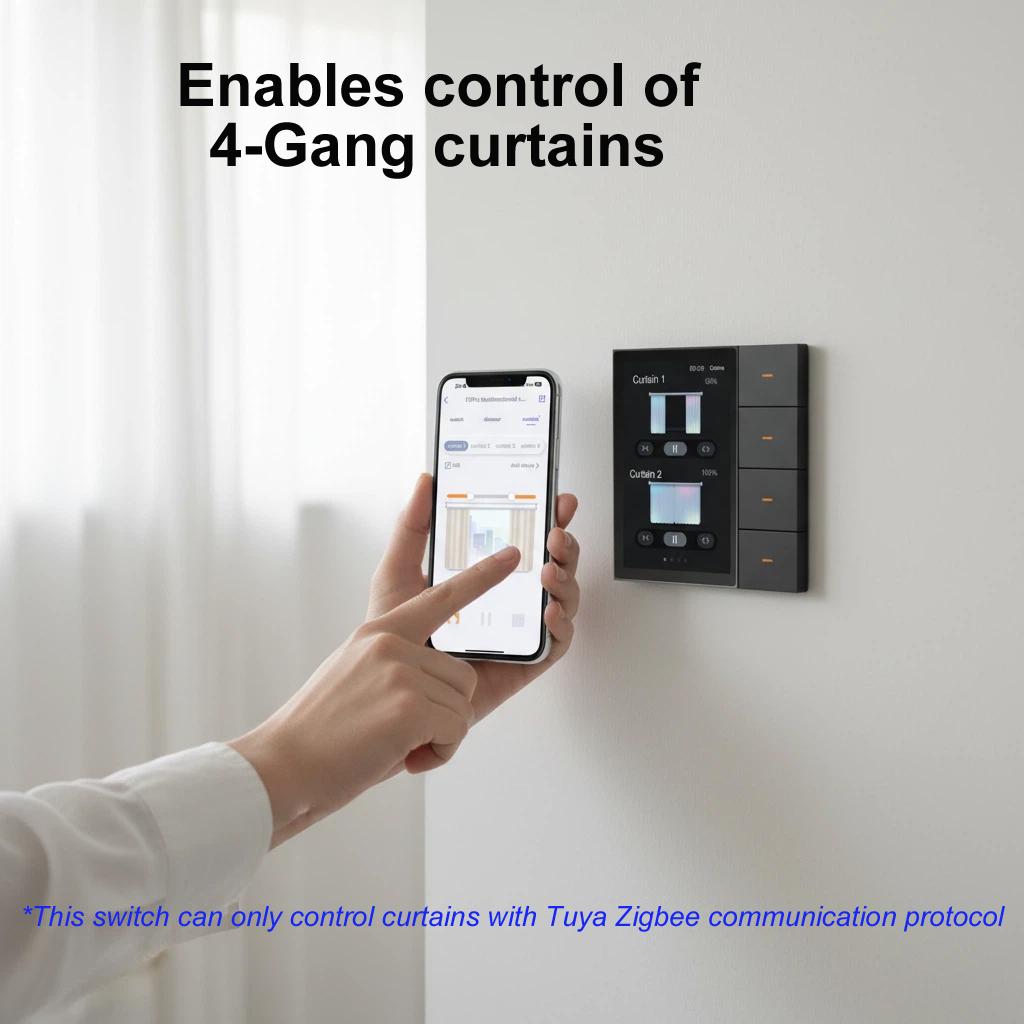 F3-pro Tuya Akıllı Panel ZigBe - Smart Home Design incelemesi ve fiyatı