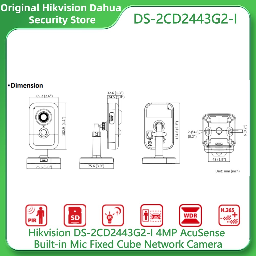 Hikvision DS-2CD2443G2-I 4MP M - Smart Home Hikvision incelemesi ve fiyatı