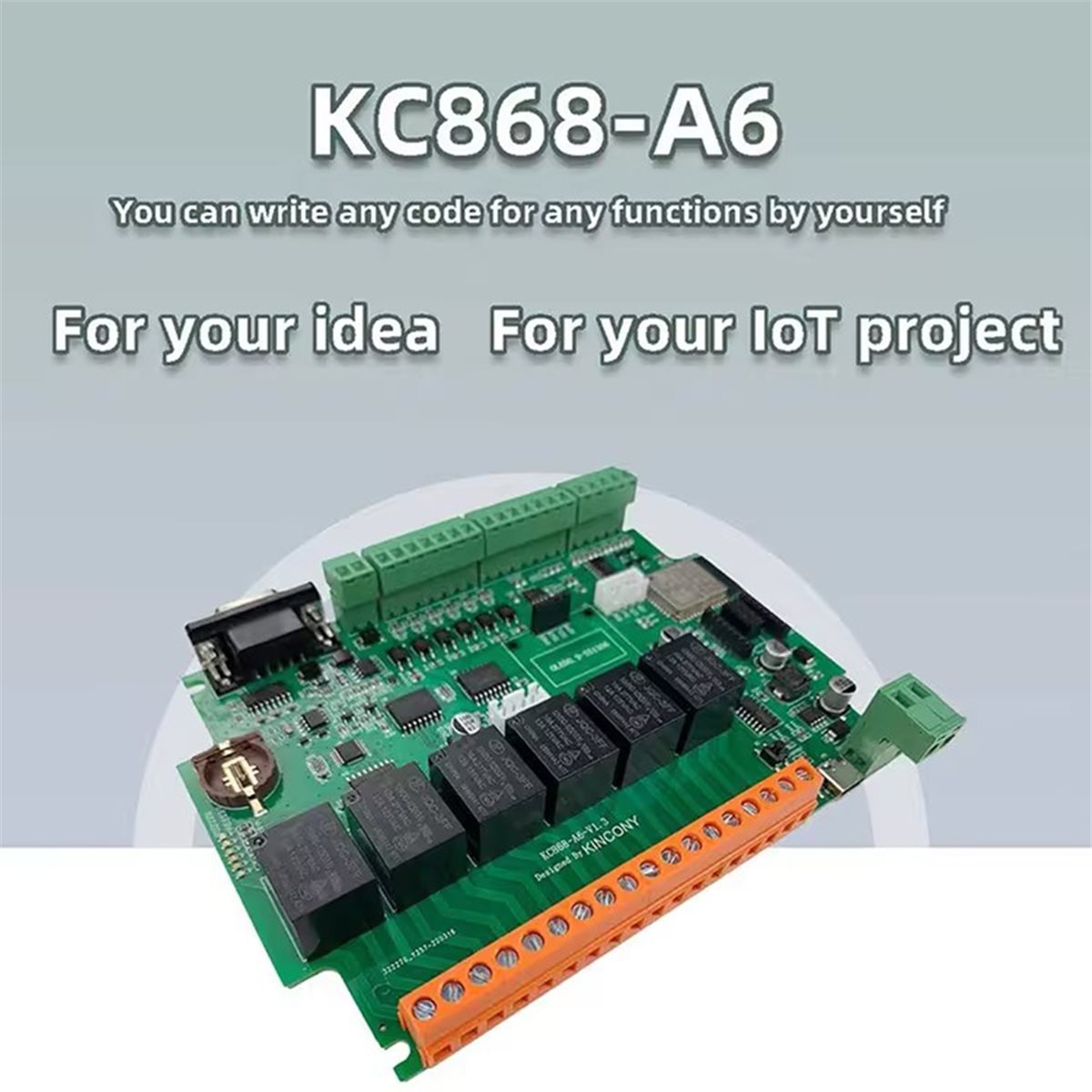 KC868-A6 Geliştirme Kartı, MQT - Smart Home Mqtt incelemesi ve fiyatı