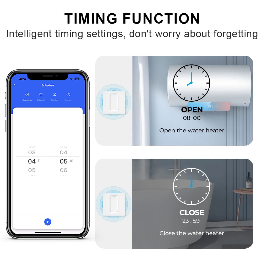 Akıllı Su Isıtıcı Anahtarı/WiF - Smart Home Life incelemesi ve fiyatı