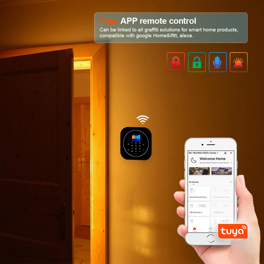 KERUI G12 Kablosuz Tuya Ev Ala - Smart Home Demo Kit incelemesi ve fiyatı