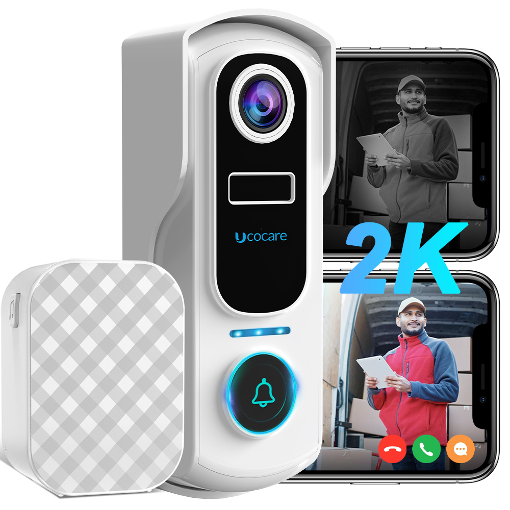 2K Video Kapı Zili Kablosuz UC - Wifi Doorbell Camera incelemesi ve fiyatı