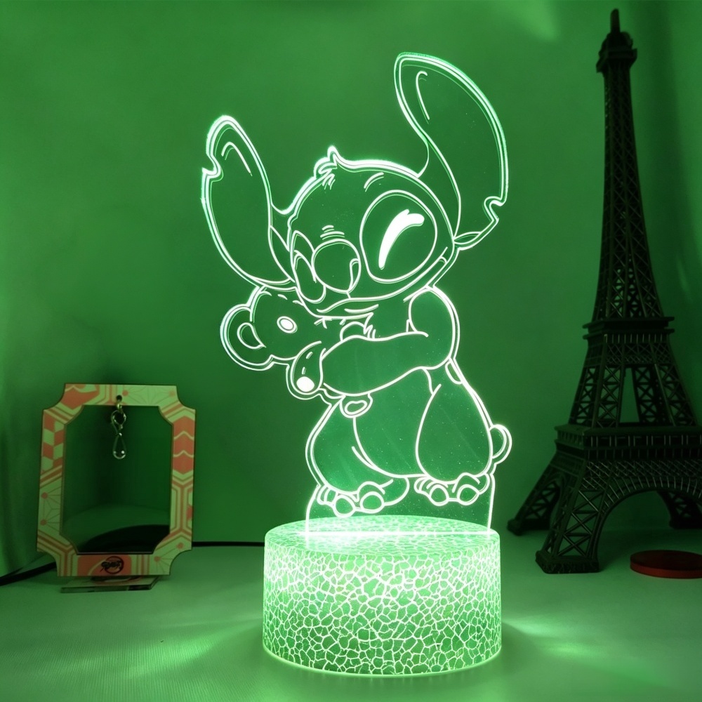 Lilo & Stitch 3D LED Gece Lamb - Smart Home Decor incelemesi ve fiyatı
