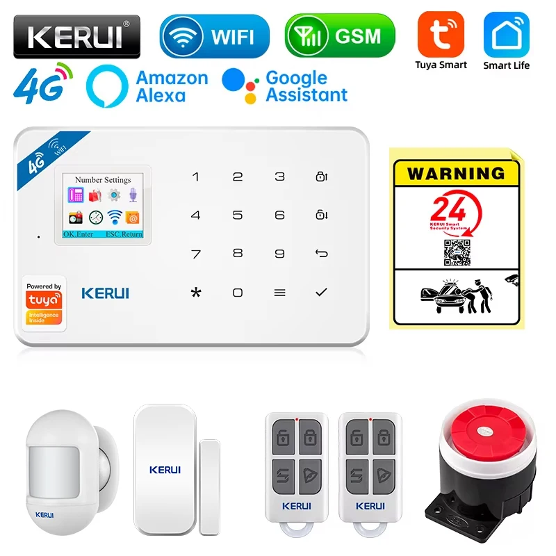 KERUI Güvenlik Alarm Sistemi K - Smart Home Demo Kit incelemesi ve fiyatı