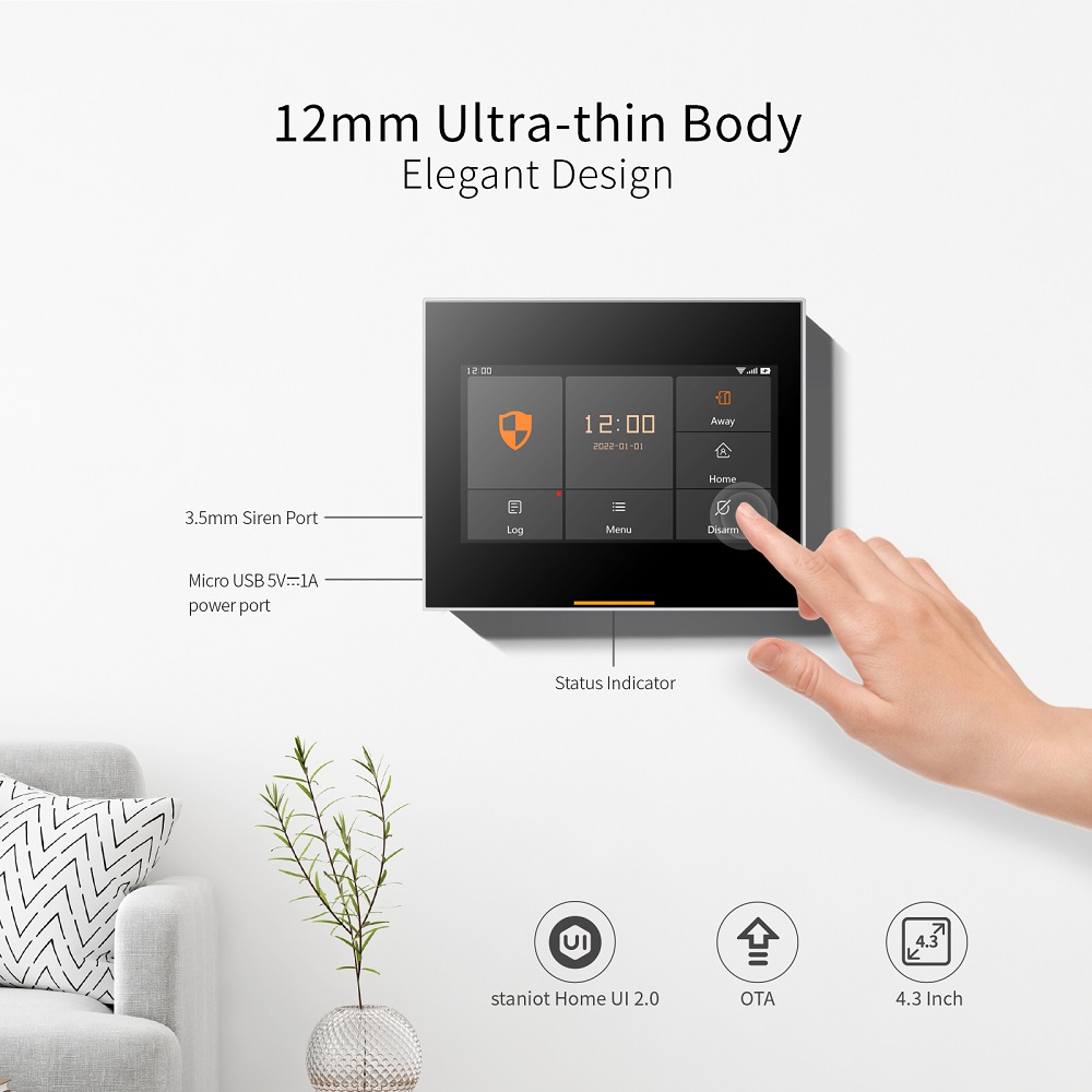 Staniot 433MHz Kablosuz Wifi 4 - Smart Home Demo Kit incelemesi ve fiyatı