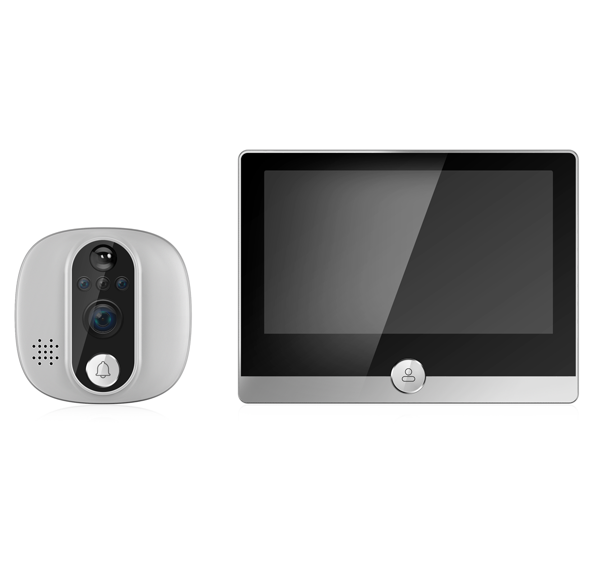 4.3 Inç IPS Ekran 2MP 1080 P T - Wifi Doorbell Camera incelemesi ve fiyatı